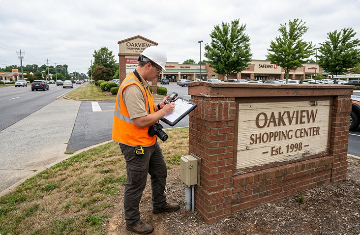 Sign Survey and Site Assessment Services in Atlanta