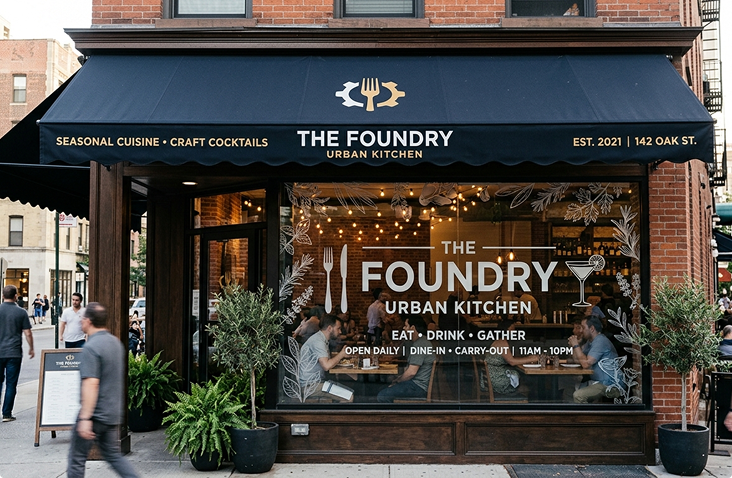 Signs Built for Atlanta Restaurants