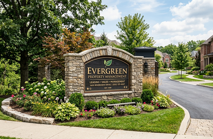 Why Property Management Signage Has to Run as a Program