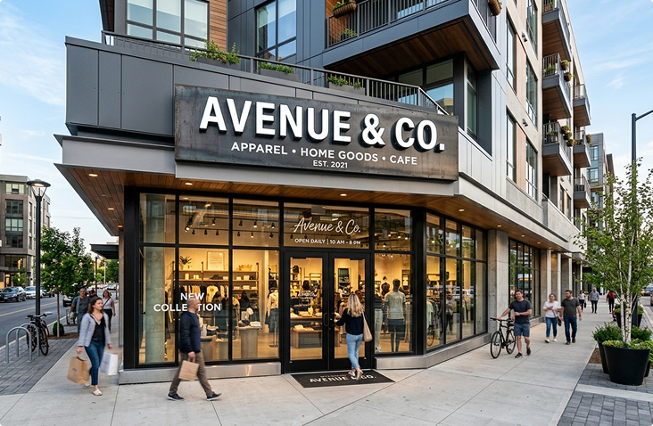 Why Retail Signage Has to Work Harder Than Most Categories