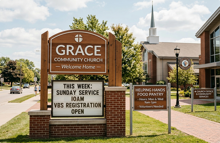 Why Vision One for Government Signage