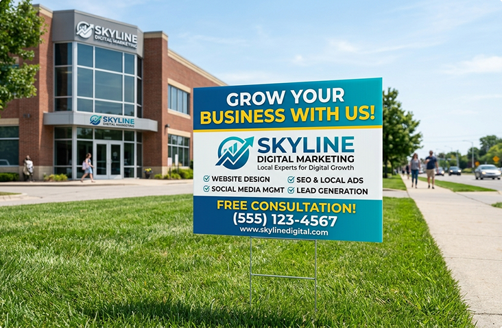 Why Yard Signs Are Still the Best Volume Signage